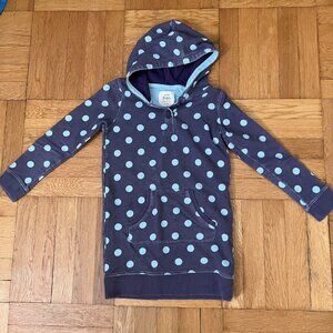 Mini Boden Hooded Sweatshirt Dress 9/10